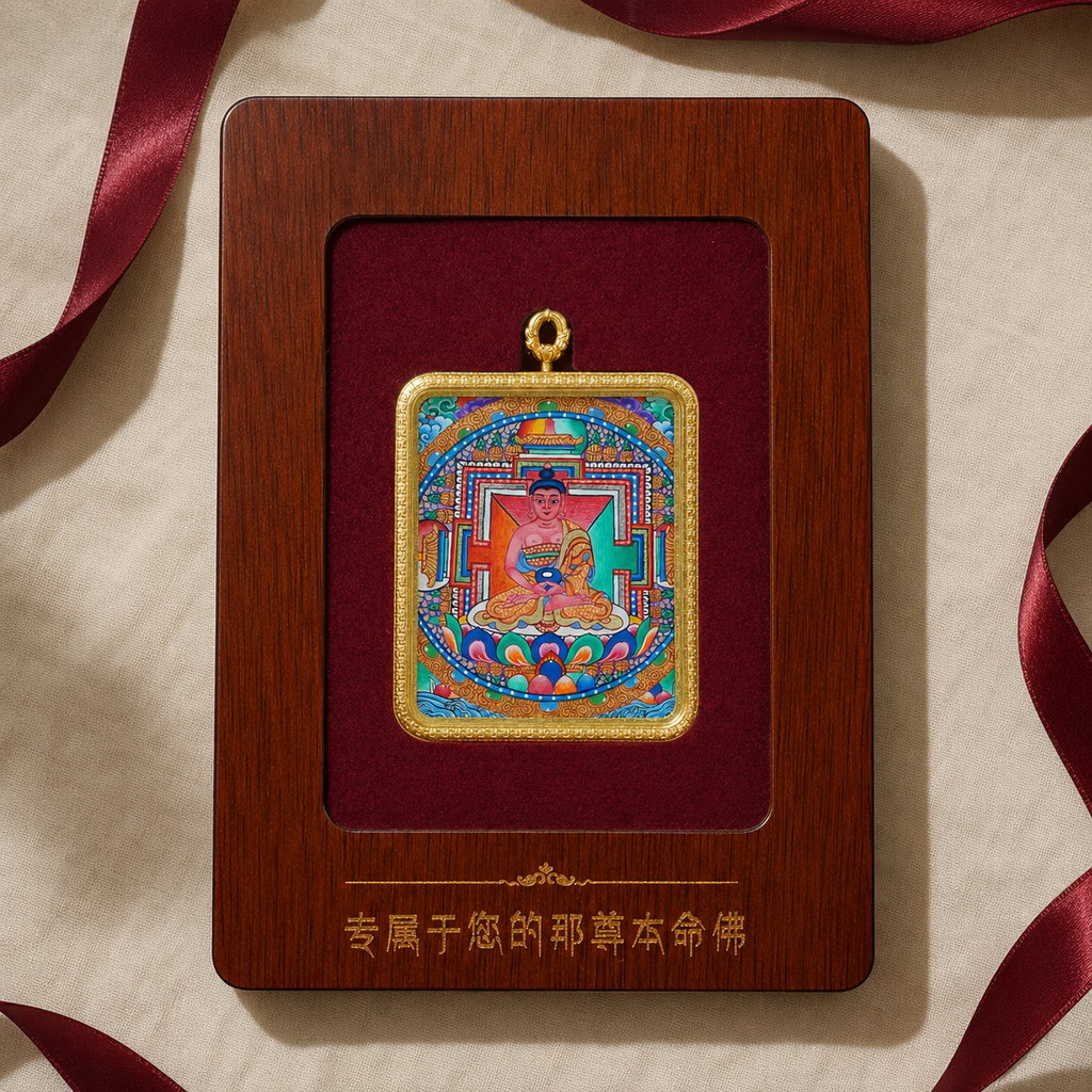 阿弥陀佛唐卡织物陈列