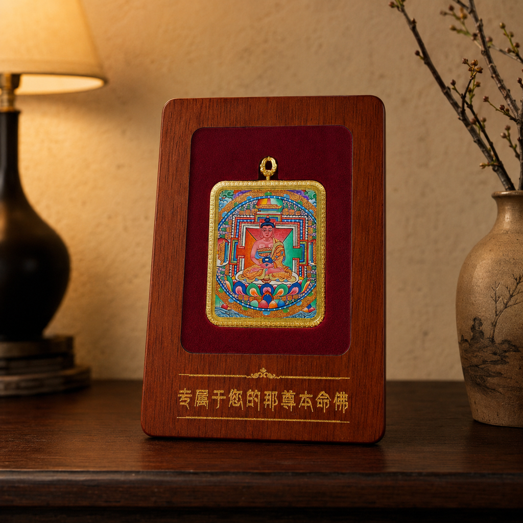 阿弥陀佛唐卡空间陈列