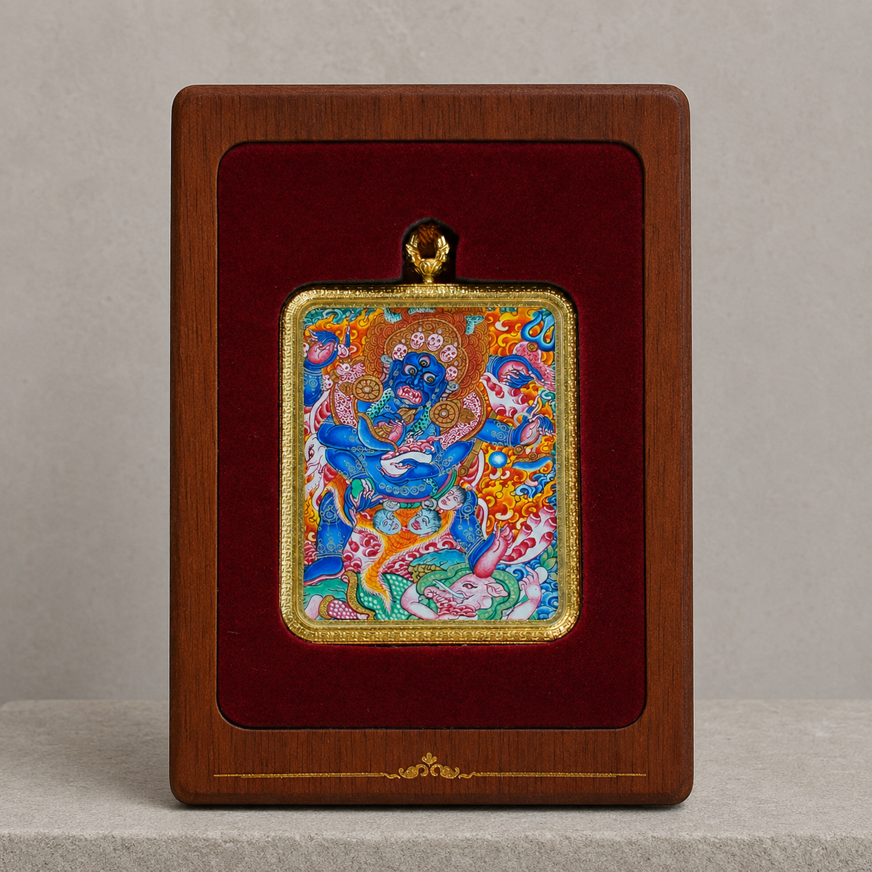 大黑天六臂玛哈嘎拉展示盒