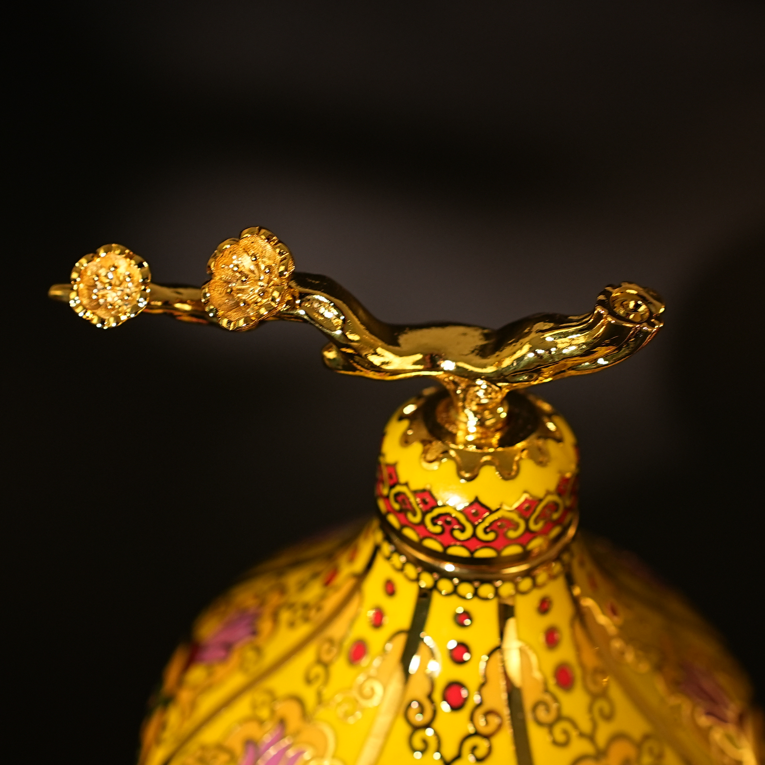 福禄吉祥 珐琅乾坤尊