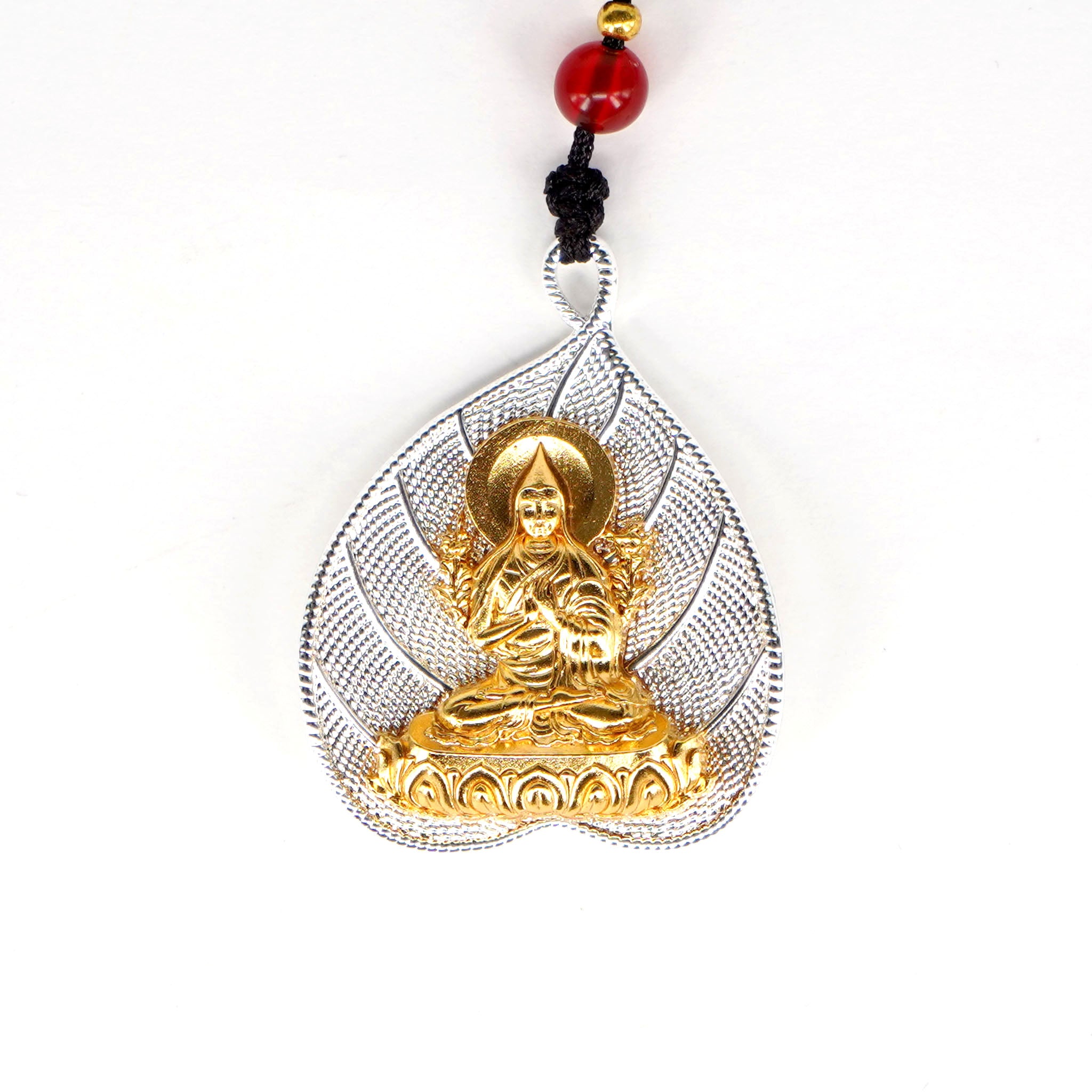 宗喀巴大師 菩提葉形掛飾