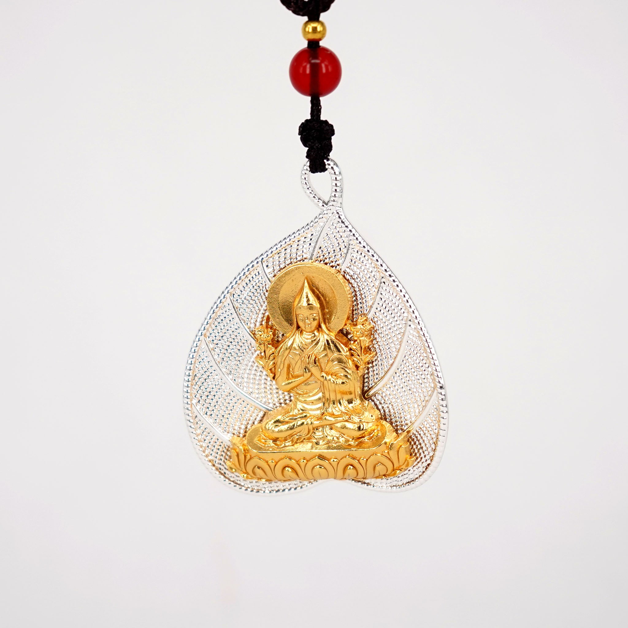 宗喀巴大師 菩提葉形掛飾